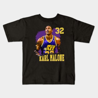 Karl malone || 32 Kids T-Shirt